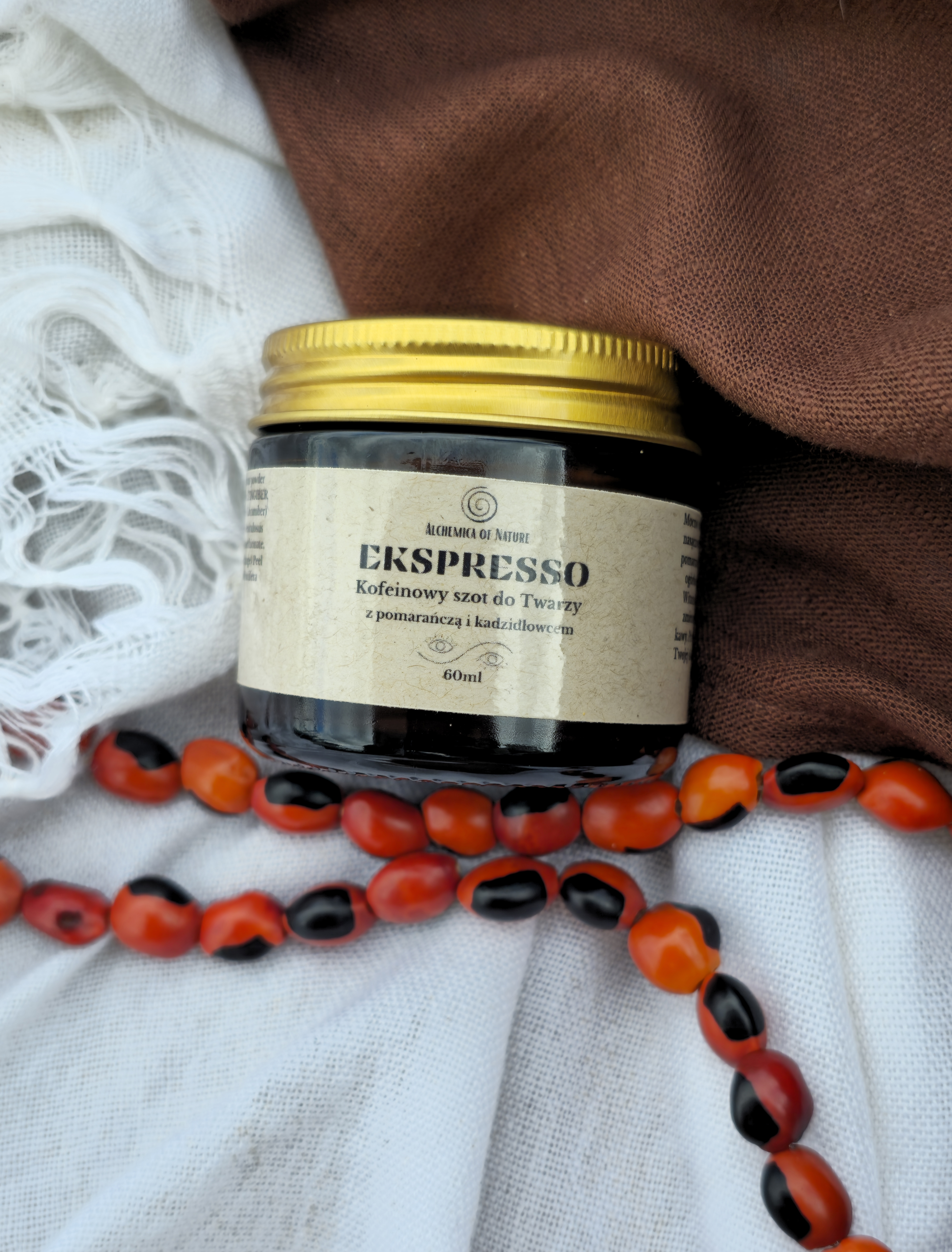 EKSPRESSO-KOFEINOWY SZOT DO TWARZY. MASECZKA 60ml - obrazek 4