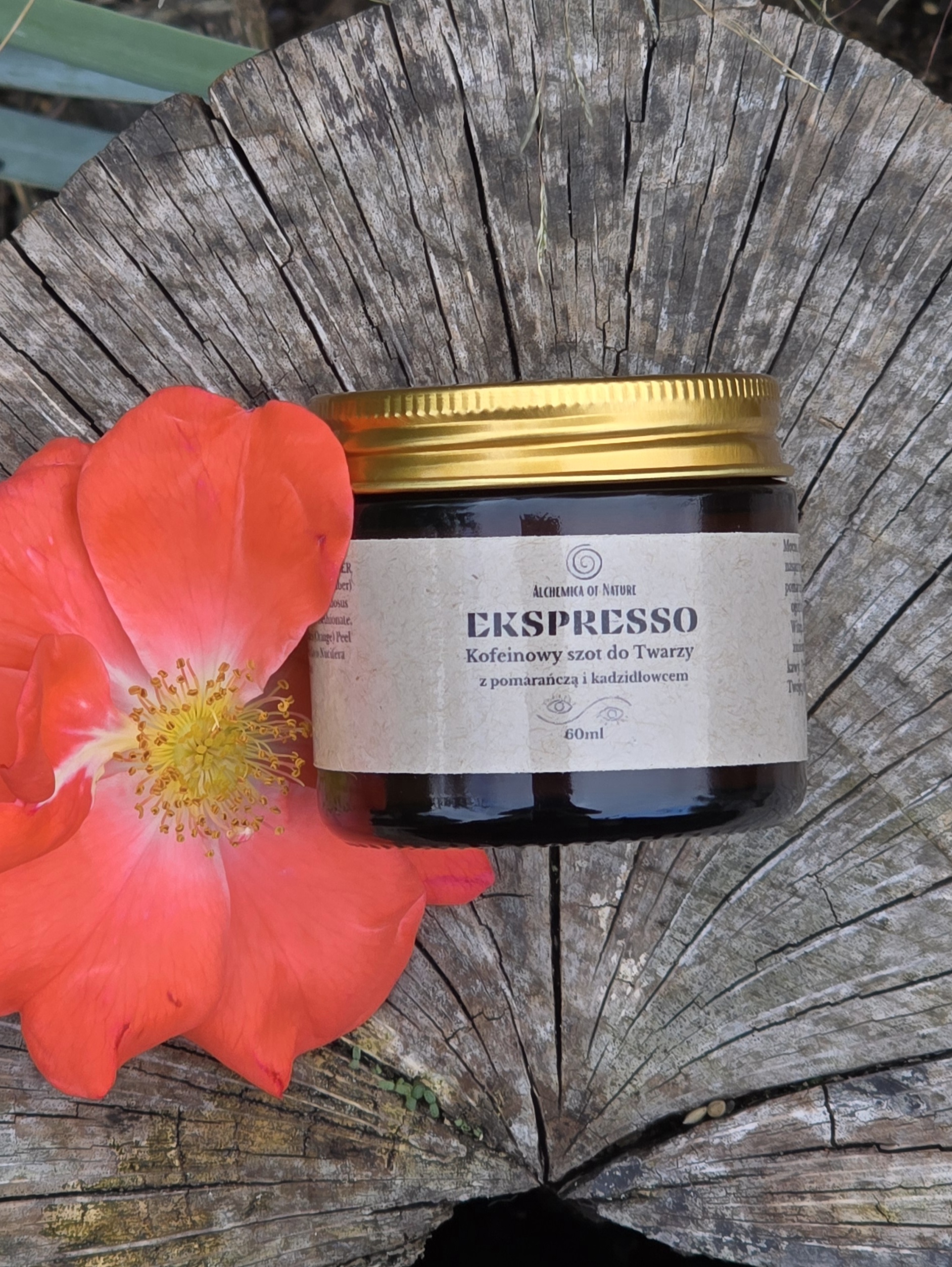 EKSPRESSO-KOFEINOWY SZOT DO TWARZY. MASECZKA 60ml - obrazek 3